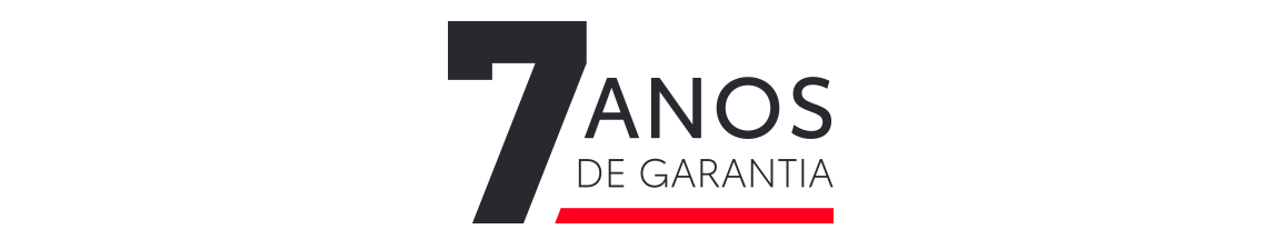 7 ANOS DE GARANTIA