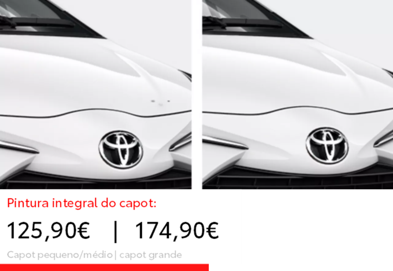 Pintura Integral do Capot